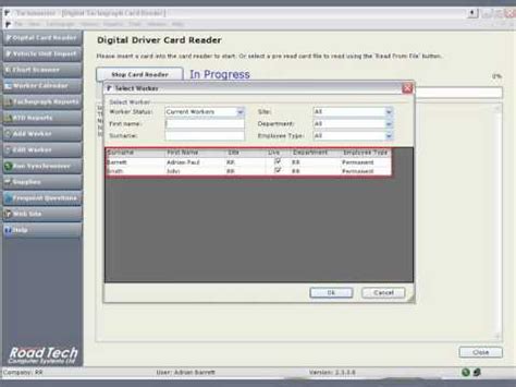 tachomaster card reader software